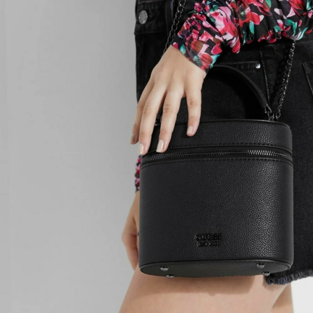 NEW GUESS Canister Shoulder Bag